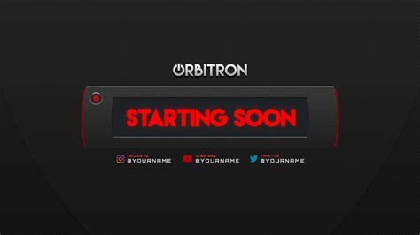 Maybe you would like to learn more about one of these? Twitch Stream Overlay - Orbitron (free) by TwitchTemple.com