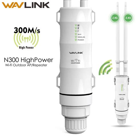 High Power 300mbps Outdoor Wifi Repeater Wireless Wifi Routerap