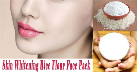 How To Easily Whiten Your Skin With Rice Powder