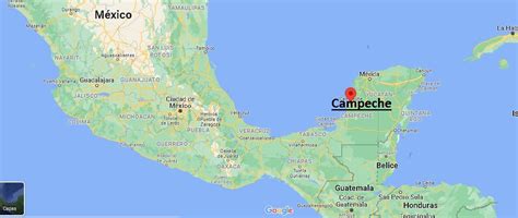 ¿dónde Está Campeche Mapa Campeche ¿dónde Está La Ciudad