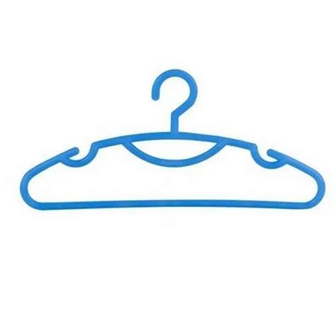 16 X 9 Inch Blue Plastic Cloth Hangers At Rs 180 Plastic Clothes