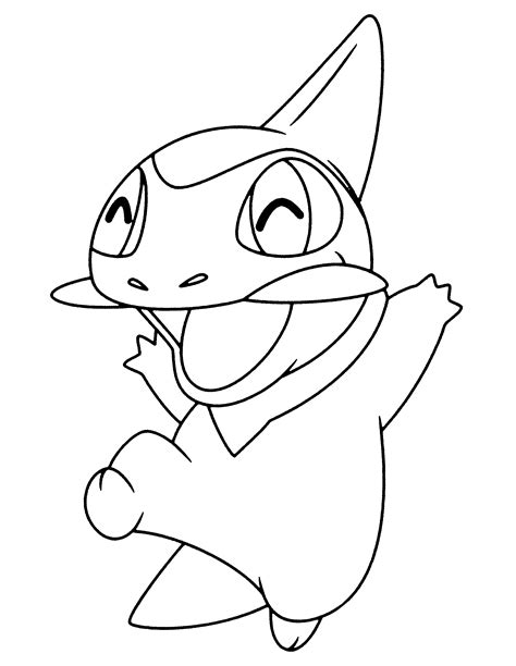 Pokemon Axew Coloring Pages Coloring Home