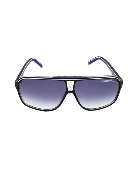 carrera blue gradient navigator sunglasses for men lyst