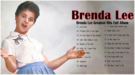 Brenda Lee The Best Songs Of Brenda Lee Greatest Hits Full Album