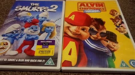Get set to have even more fun! The Smurfs 2 Alvin And The Chipmunks The Squeakquel (UK ...