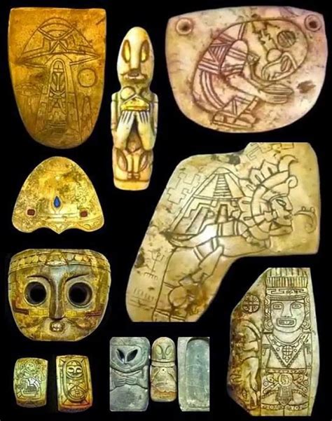 disclosure of classified x documents and archaeological aztec origin objects found in ojuelos de