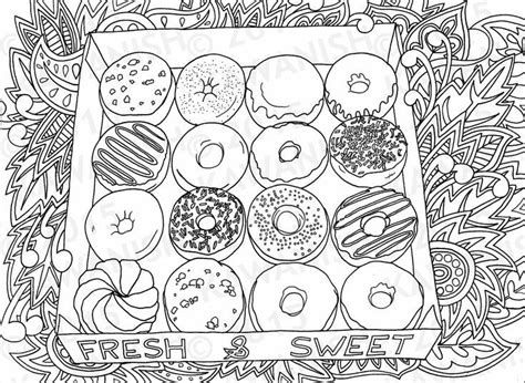 cloring+pages | page doughnut coloring pages . kawaii coloring pages az