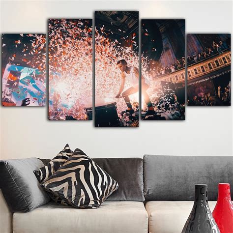 Save money and create your own canvas wall art/ canvas diy with your selfies materials you will need: Twenty One Pilots 7 Celebrity - 5 Panel Canvas Art Wall Decor - Canvas Storm