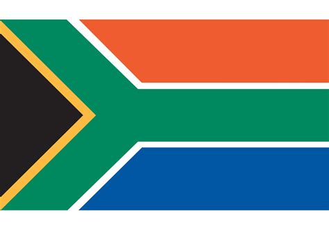 The flag of south africa was adopted in 1994. South African Flag Vector - Download Free Vectors, Clipart ...