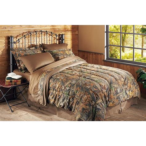 Guide Gear Realtree Advantage Timber Camo Bedding Set Comforters At Sportsman S Guide