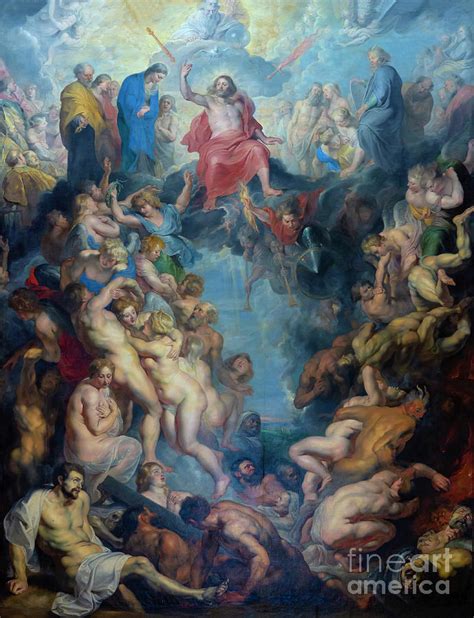 The Great Last Judgement Circa 1617 Photograph By Peter Paul Rubens