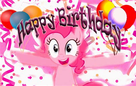Pinkie Pie Birthday Card By Mlpmatt On Deviantart