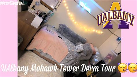 Ualbany Indian Quad Mohawk Tower Dorm Tour 💜💛 Youtube