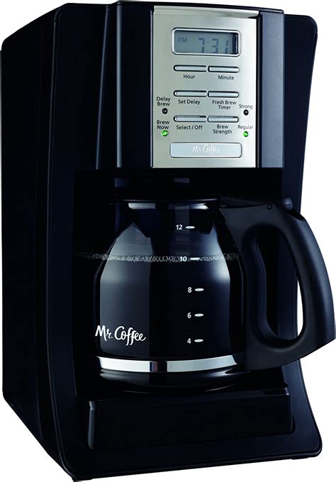 Mr Coffee 12 Cup Programmable Coffee Maker Black Bvmc