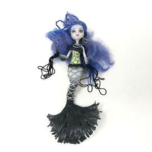 Sirena Von Boo Doll Freaky Fusion Monster High Mermaid Ghost 2013