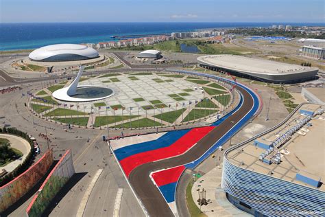 Sochi Autodrom Formula 1 Circuit Markings Design Sam Cranwell