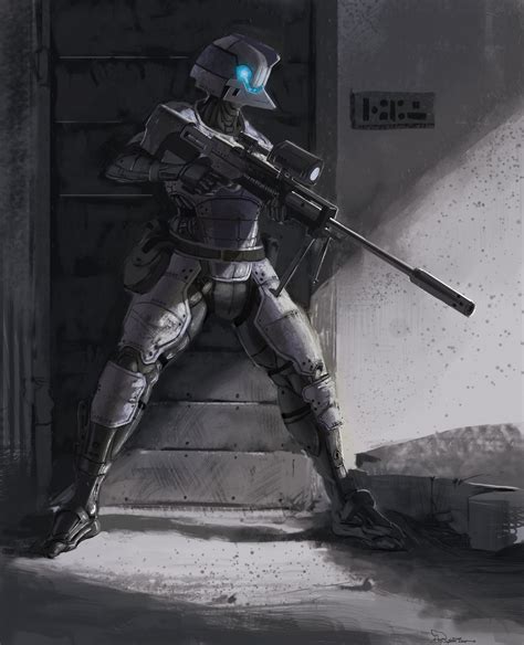 Sniper Soldier Concept Art