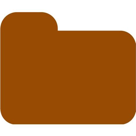 Brown Folder 7 Icon Free Brown Folder Icons