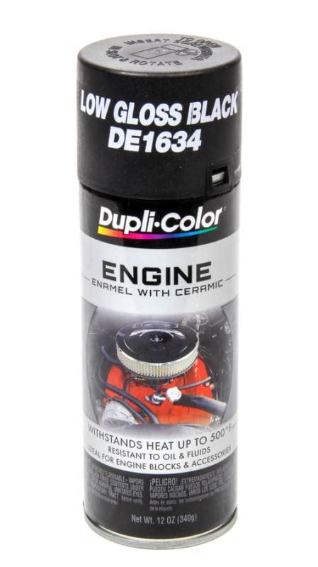 Dupli Colorr Engine Enamel 12 Oz Can Gm Chrysler Low Gloss