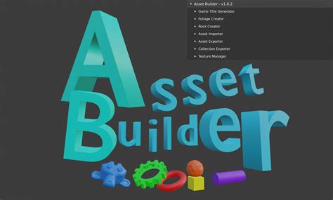 Asset Builder Blender Add On By Vinicius Guerrero