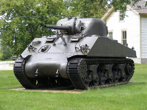 Us M4 Sherman Medium Tank Clintonville Wi Image