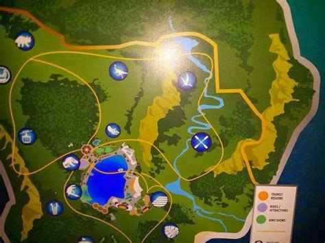 Jurassic World Park Maps Offer A Glimpse Of The Film