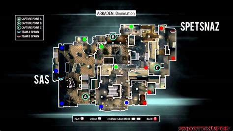Mw3 Arkaden Spawn Locations And Strategies Youtube