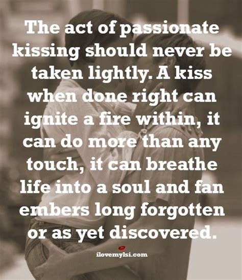 Passionate Kissing Breathe Forget And Kiss