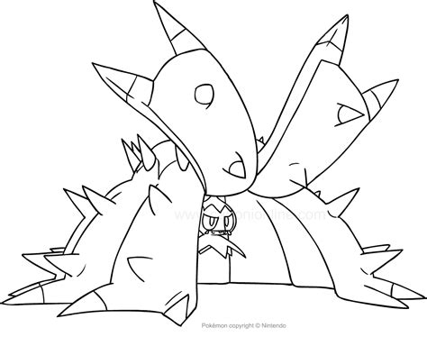 Imagen De Dragapult De Pokemon Para Pintar Loca Tel