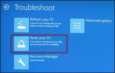 This is also included in windows 10 and is the best way to factory reset a windows computer in most. HP PCs - Resetting Your PC to Resolve Problems (Windows 8 ...