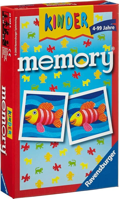 Ravensburger 23103 4 Children Memory Game Uk Toys And Games