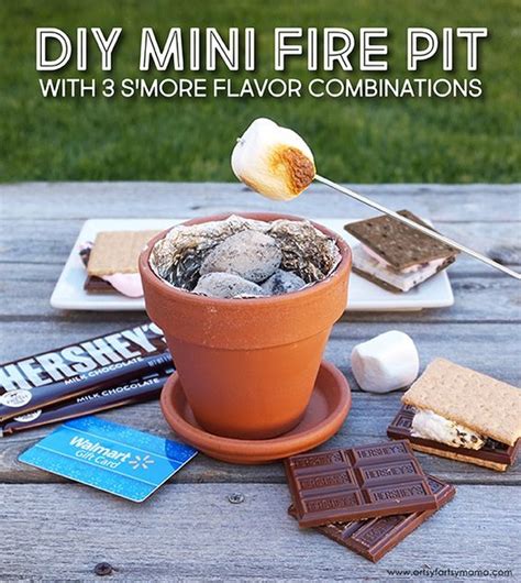 Diy Mini Fire Pit For Smores Mini Fire Pit Fire Pit For Smores Fire Pit Backyard