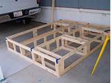 King Bed Frame Woodworking Plans Photos