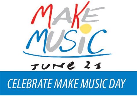 Make Music Day Making Music Magazine