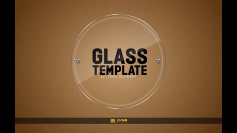 Adobe Illustrator Cc Tutorial Glass Template Design
