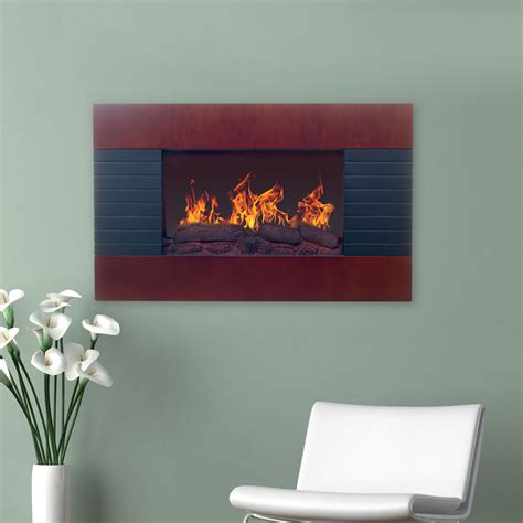 Cheap fireplaces electric come with a range of advantages. Northwest Wall Mounted Electric Fireplace + Remote ...