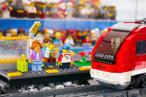 Lego Train Editorial Photo Image Of Interlocking Mars 48016981
