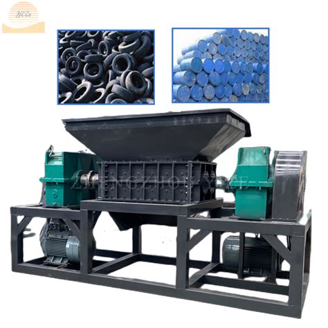 Industrial Twin Shaft Plastic Toy Cardboard Waste Crushing Machines