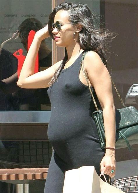 Pregnant Zoe Saldana Zoe Saldana Beautiful Female Celebrities