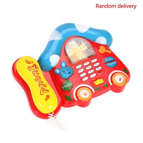 Children Kids Toy Phone Music Telephone Sounds Toys Baby Toy Phone T