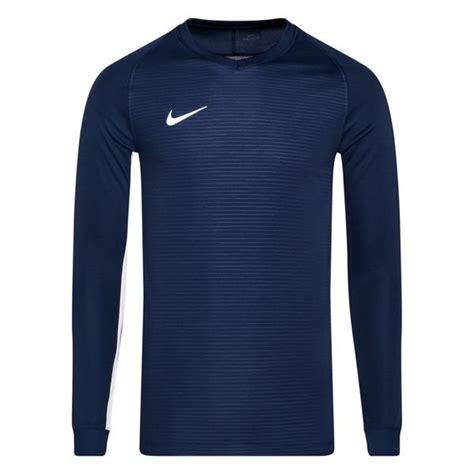 Nike Voetbalshirt Tiempo Premier Dry Navy Wit Unisportstore Nl