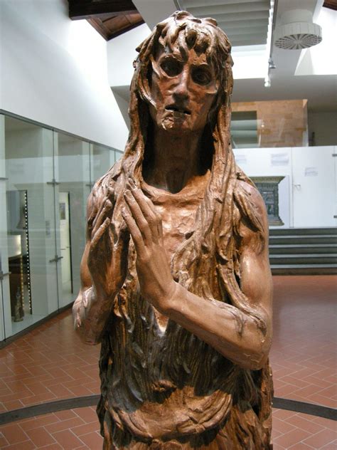 Donatello Maria Maddalena 1455 Legno Museo Dell Opera Di Firenze