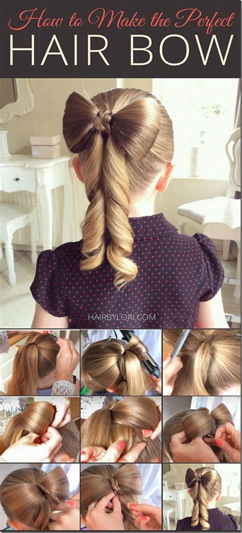 Just don't be afraid of experiments and try different ideas from easy curly hairstyles to easy pin up hairstyles. 20 Adorable Hairstyles For School Girls