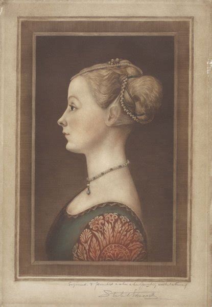 Portrait D Une Dame De Piero Della Francesca 1415 1492 Italy