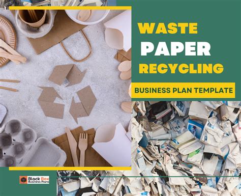 Waste Paper Recycling Business Plan Template Black Box Business Plans