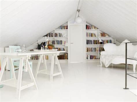 You will be surprised at the number of uncanny pots and multitasking décor that make this a possibility 30 Cozy Attic Home Office Design Ideas