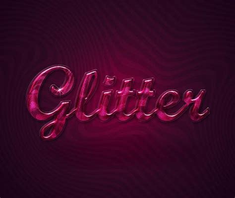 How To Create Extreme Glossy And Shiny Text Effect In Photoshop