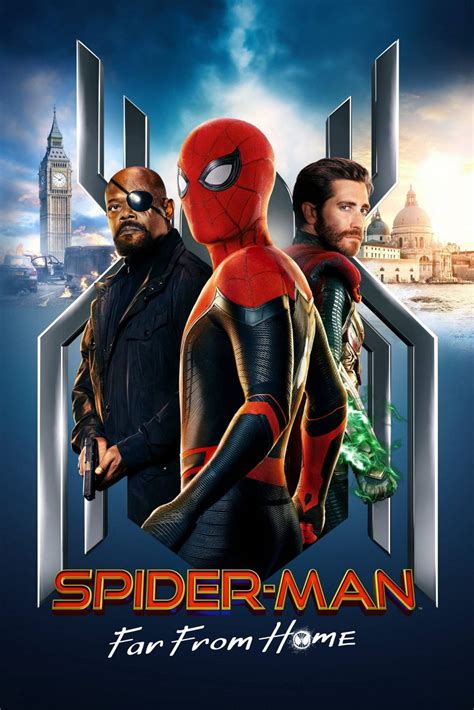 Spider Man Far From Home Movie Wall Art Poster Canvas Wall Art