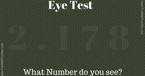 Eye Test Puzzles For Kids With Answers Fun With Puzzles