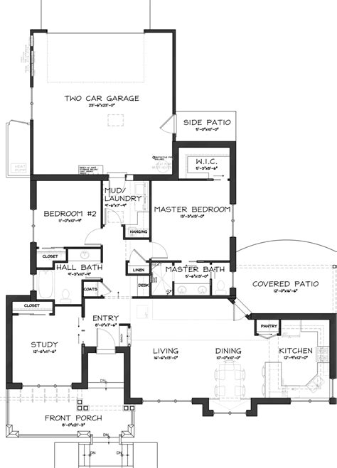 Craftsman Style House Plan 2 Beds 2 Baths 1602 Sqft Plan 895 1